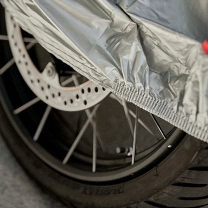 Motociklo uždangalas Rebelhorn Motorcycle Cover II Top Box Black/Silver