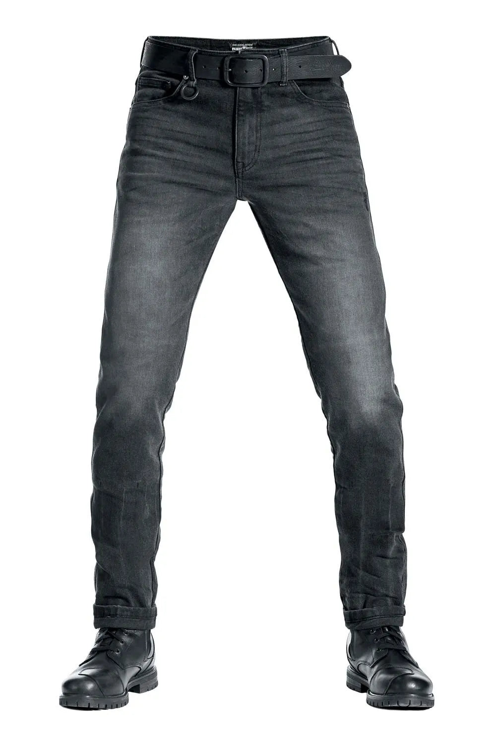 Pando Moto ROBBY SLIM BLACK – Motorcycle Jeans Men’s Slim-Fit Cordura®