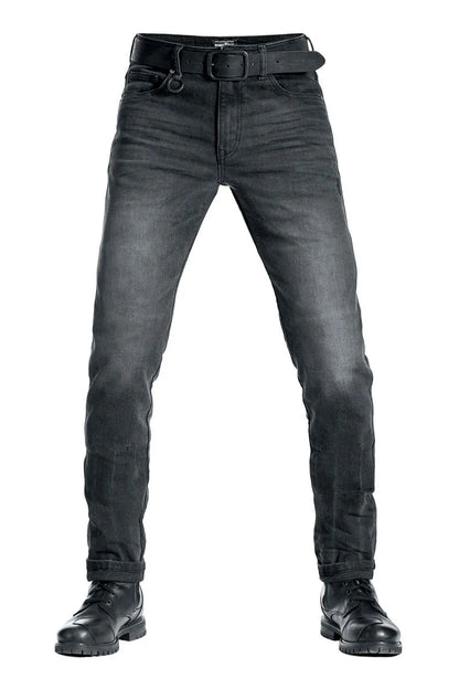 Pando Moto ROBBY SLIM BLACK – Motorcycle Jeans Men’s Slim-Fit Cordura®