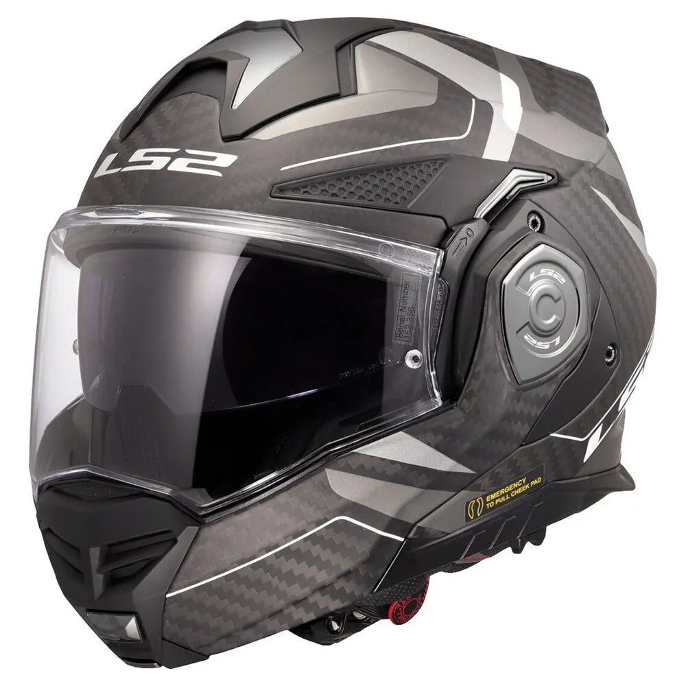 LS2 FF901 ADVANT X CARBON HORIZON šalmas