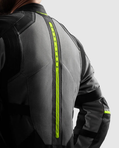 Rebelhorn Scandal 3.0 Motorcycle Jacket Fluo Yellow