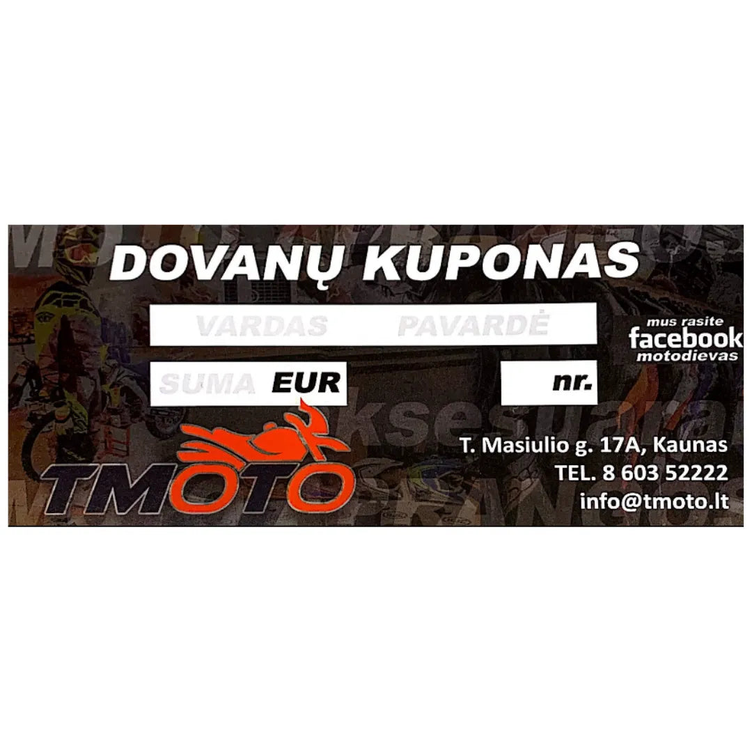 Physical Gift Voucher