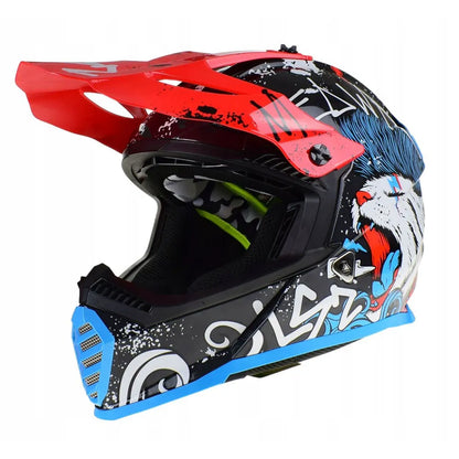 LS2 MX437 FAST II MINI STARMAW šalmas