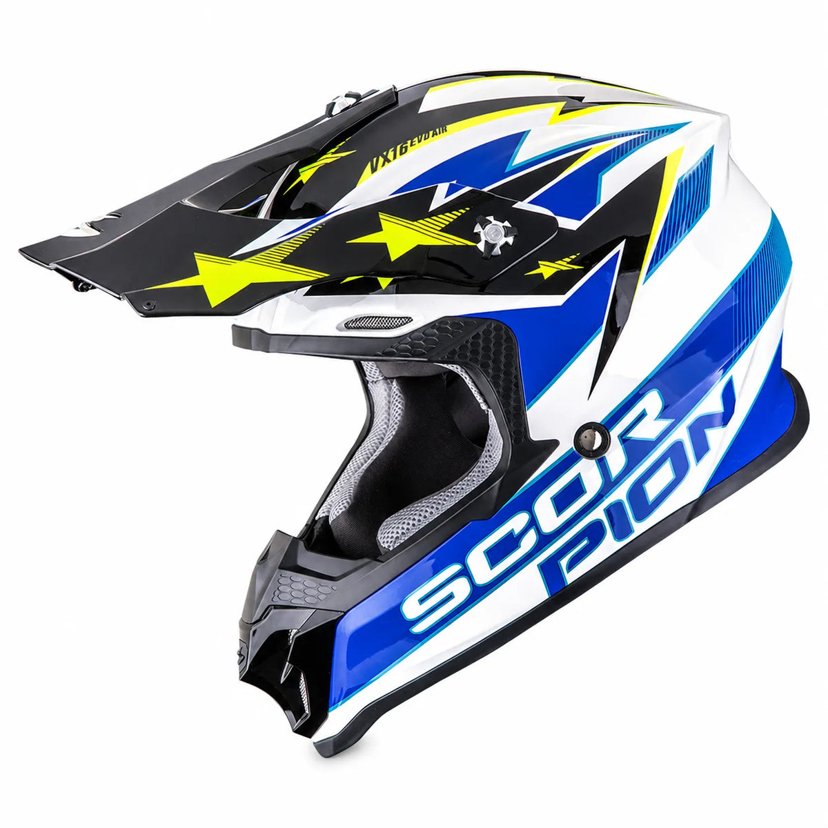 Scorpion VX-16 Evo Air Patriot White/Blue/Yellow