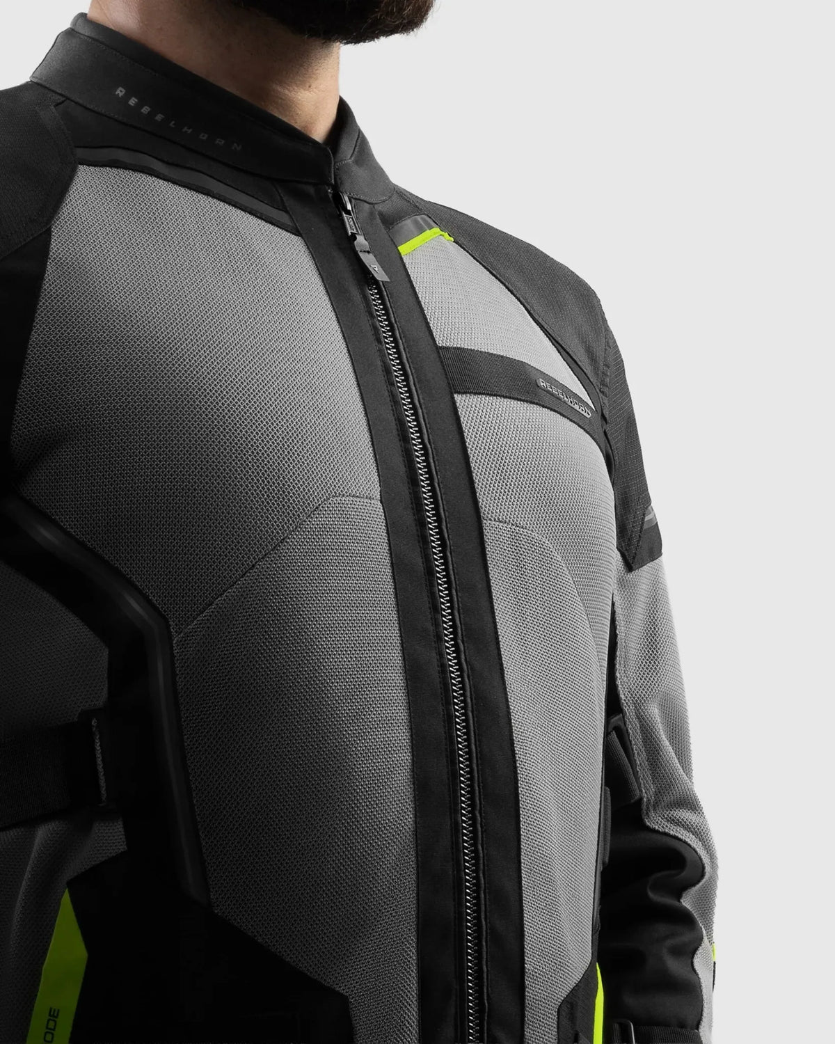 Rebelhorn Scandal 3.0 Motorcycle Jacket Fluo Yellow