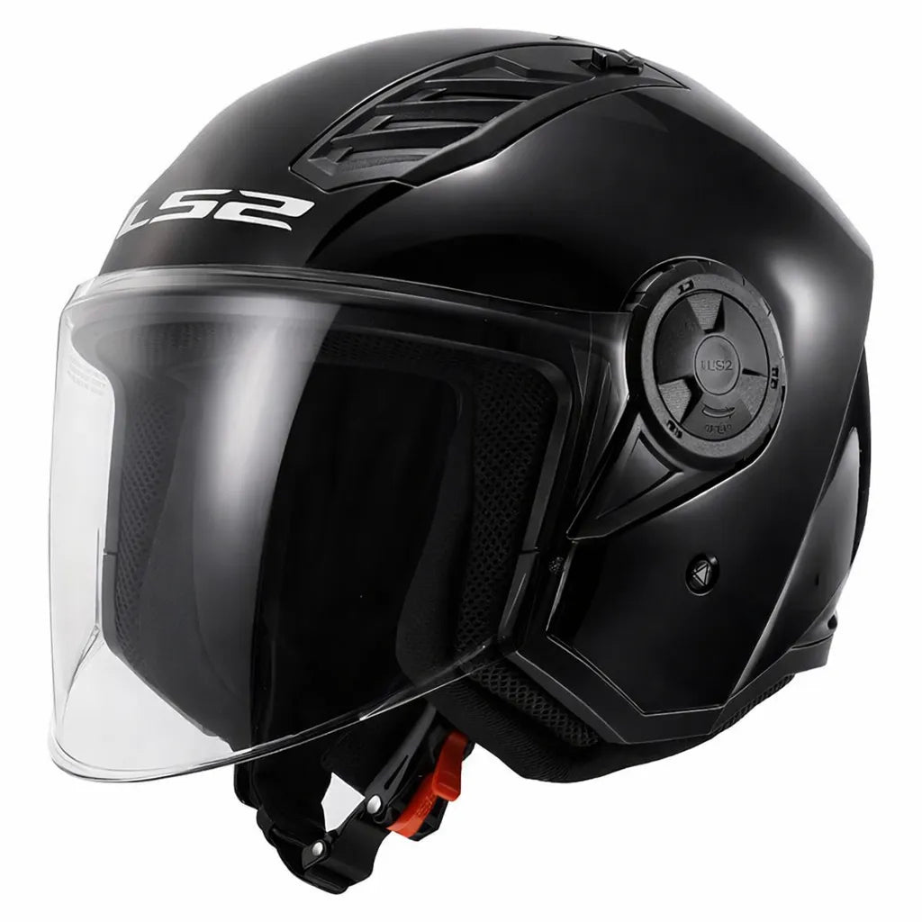LS2 OF616 AIRFLOW II SOLID šalmas