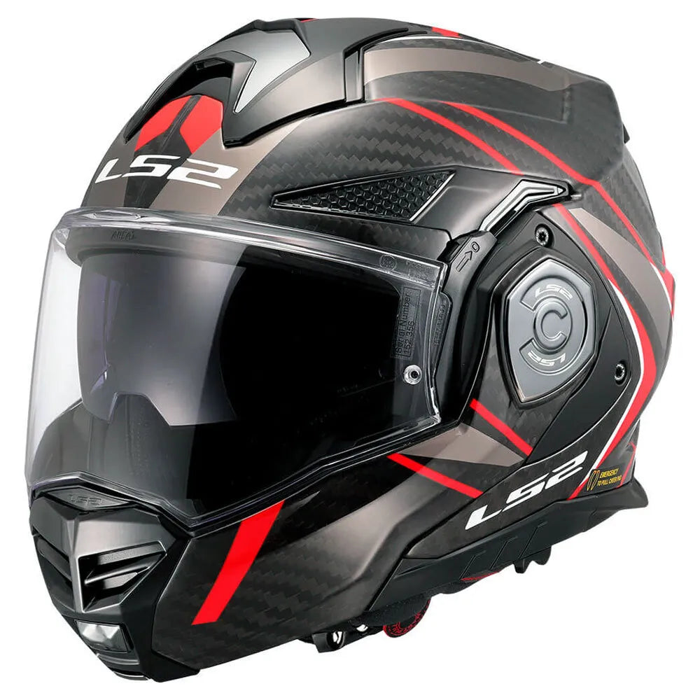 LS2 FF901 ADVANT X CARBON FUTURE II šalmas
