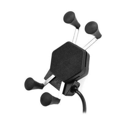 Motorcycle phone holder with charger - RAM L USB eXtremestyle® UCH000139