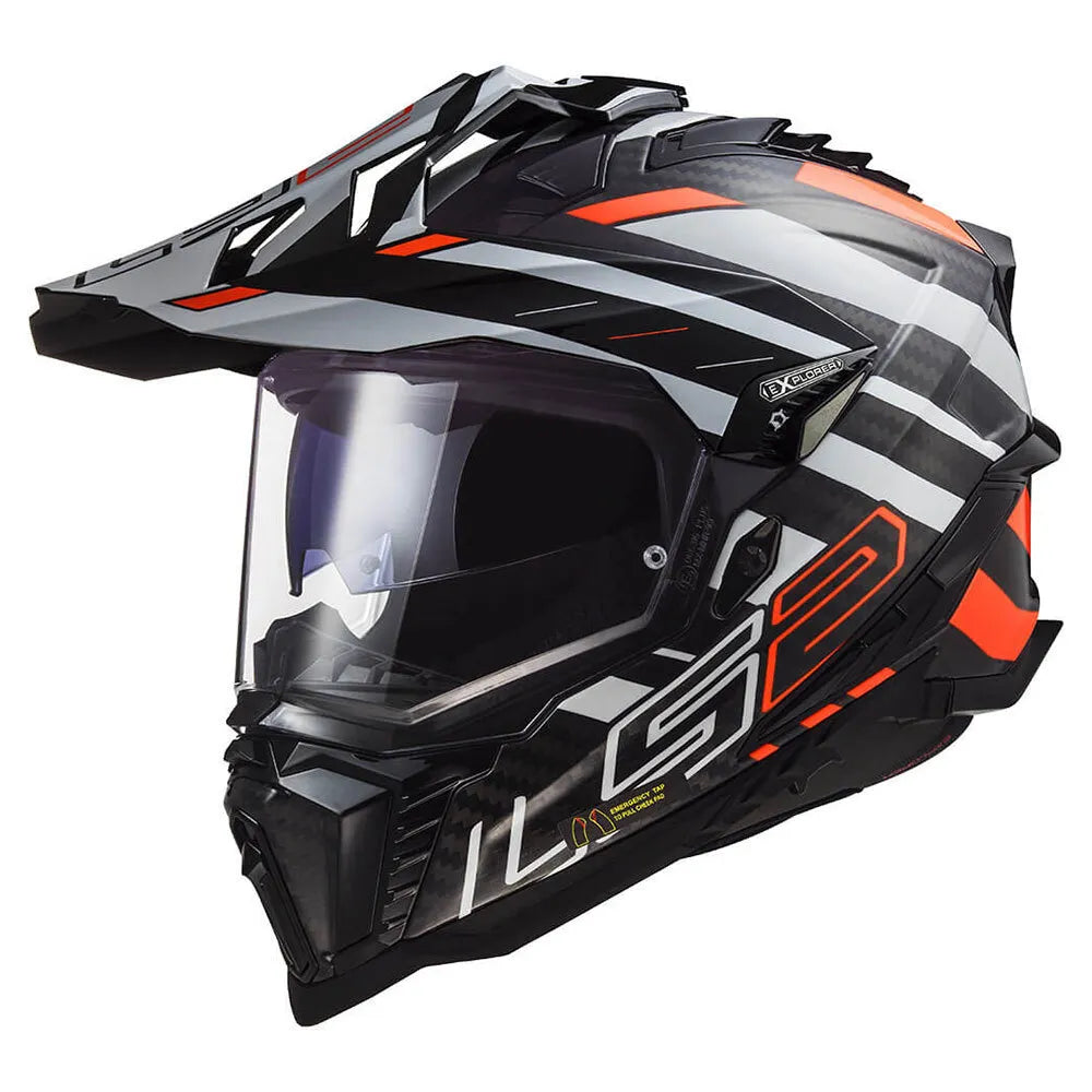 LS2 MX701 C EXPLORER EDGE šalmas