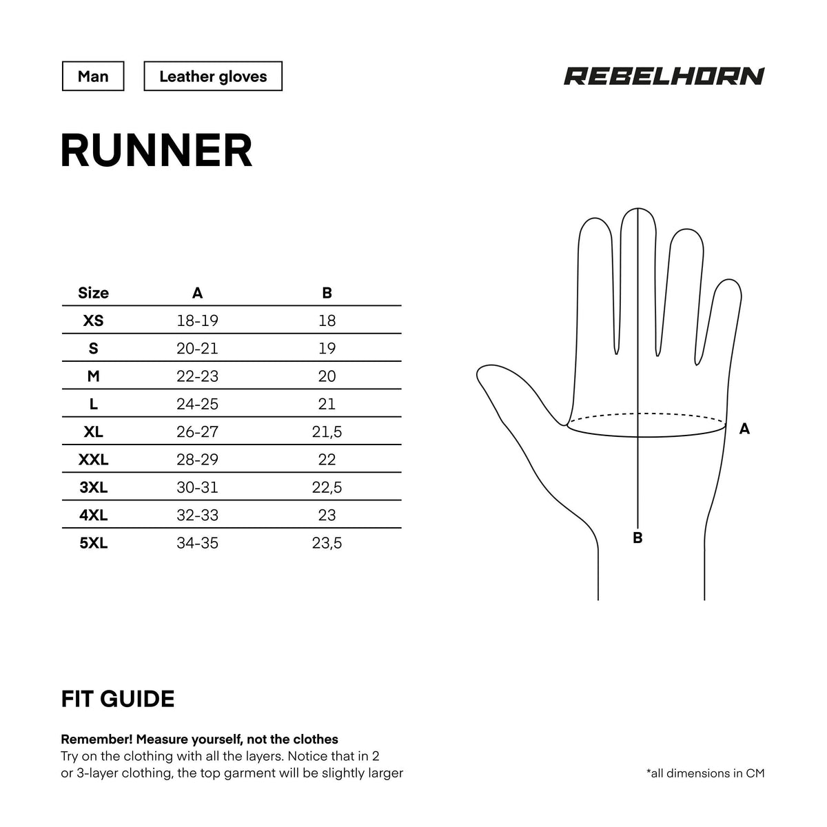 REBELHORN RUNNER-GLV