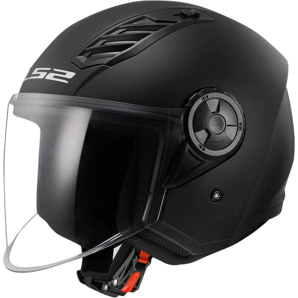 LS2 OF616 AIRFLOW II SOLID šalmas