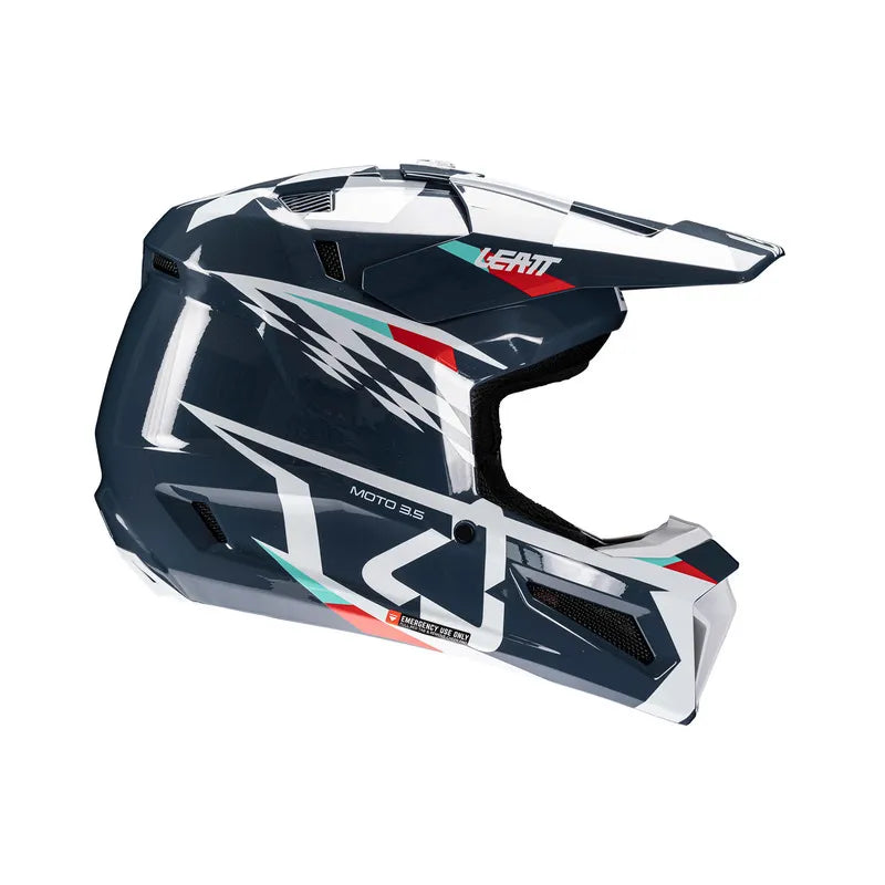 Leatt 3.5 Motocross Helmet & Vizion 3.5 Goggles Kit