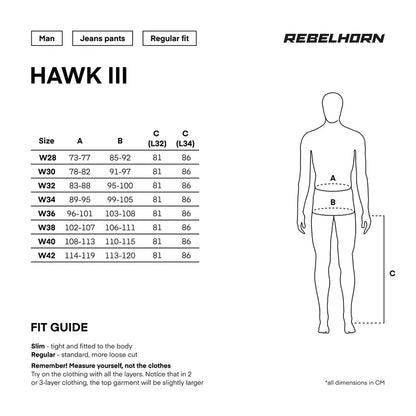 REBELHORN HAWK-III-RG-JNS