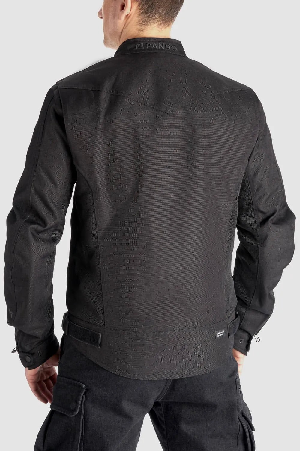 AIR TATE JACKET BLACK – bet kokiam orui skirta motociklininko striukė