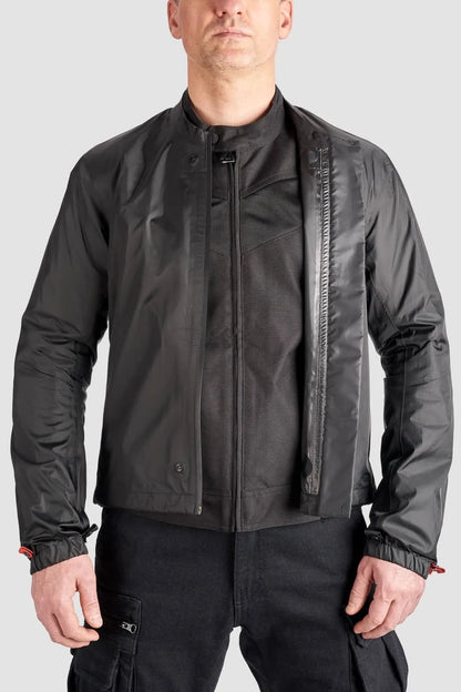 AIR TATE JACKET BLACK – bet kokiam orui skirta motociklininko striukė