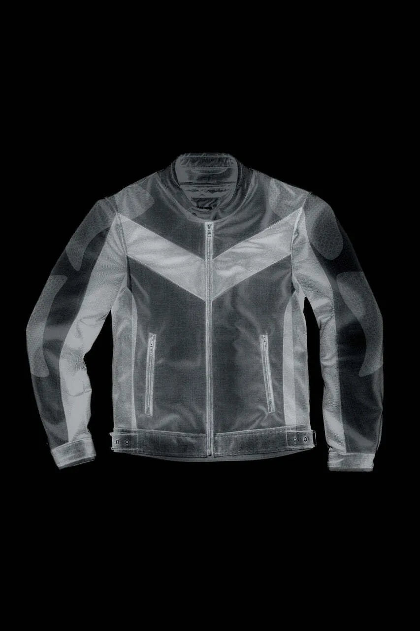 AIR TATE JACKET BLACK – bet kokiam orui skirta motociklininko striukė