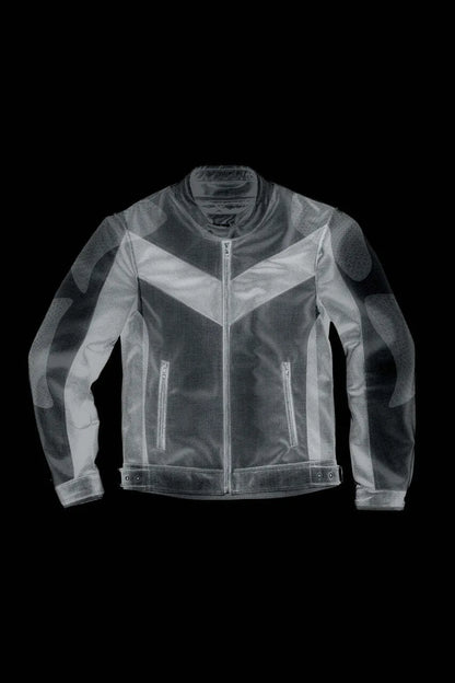 AIR TATE JACKET BLACK – bet kokiam orui skirta motociklininko striukė