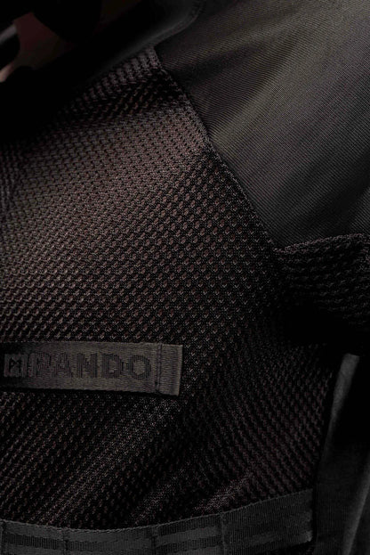 COMMANDO UH BLACK - Men's Light-Weight Motorcycle Jacket