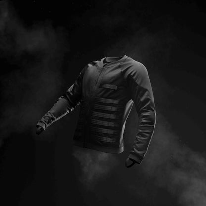 COMMANDO UH BLACK - Men's Light-Weight Motorcycle Jacket