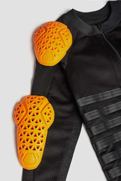 COMMANDO UH BLACK - Men's Light-Weight Motorcycle Jacket