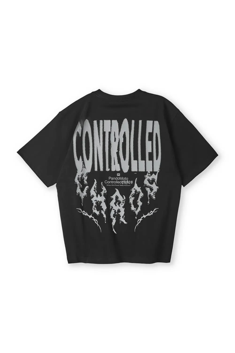 LUKE CONTROLLED CHAOS – oversized marškinėliai motociklininkams, unisex