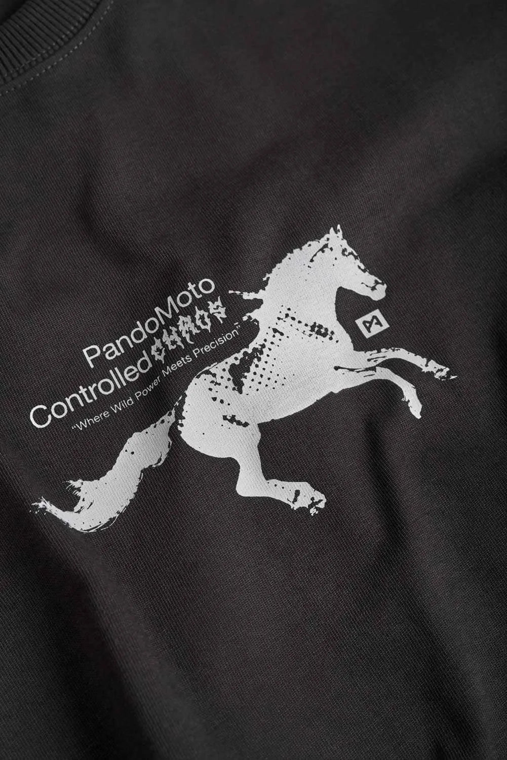 LUKE CONTROLLED CHAOS – oversized marškinėliai motociklininkams, unisex