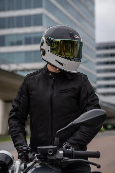 TATAMI LT 01 – vyriška odinė motociklininko striukė