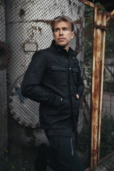 M65 WP JACKET BLACK – prigludusi neperšlampama motociklininko striukė