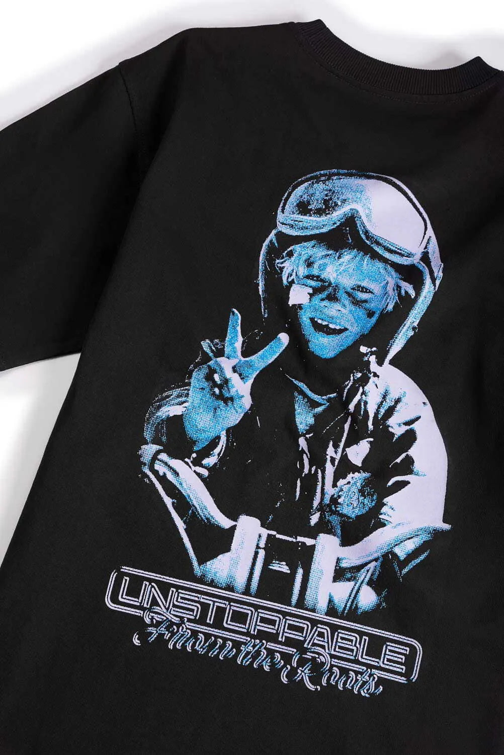 LUKE ROOTS – laisvo kirpimo marškinėliai motociklininkams, unisex