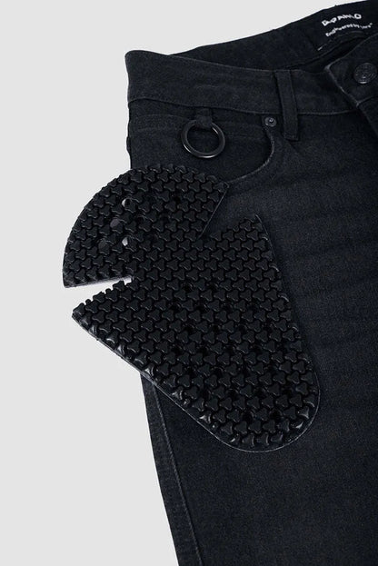 KUSARI COR 01 – moteriški siauro kirpimo Cordura® motociklininkės džinsai