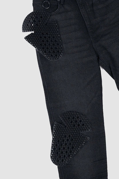 KUSARI COR 01 – moteriški siauro kirpimo Cordura® motociklininkės džinsai