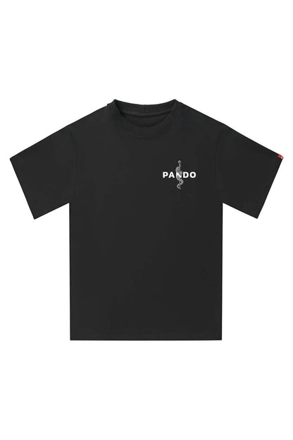 LUKE PAIN BLACK – oversized marškinėliai motociklininkams, unisex