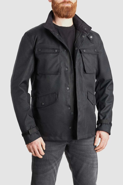 M65 WP JACKET BLACK – prigludusi neperšlampama motociklininko striukė