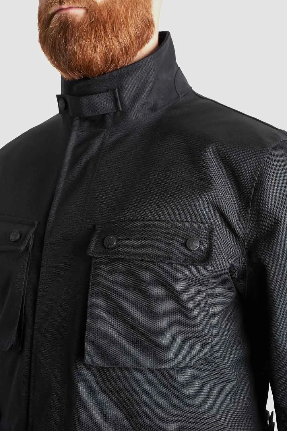 M65 WP JACKET BLACK – prigludusi neperšlampama motociklininko striukė