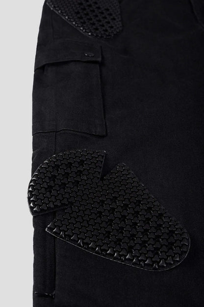 MILA CARGO BLACK – moteriški chino stiliaus „Cordura®“ motociklininkės džinsai