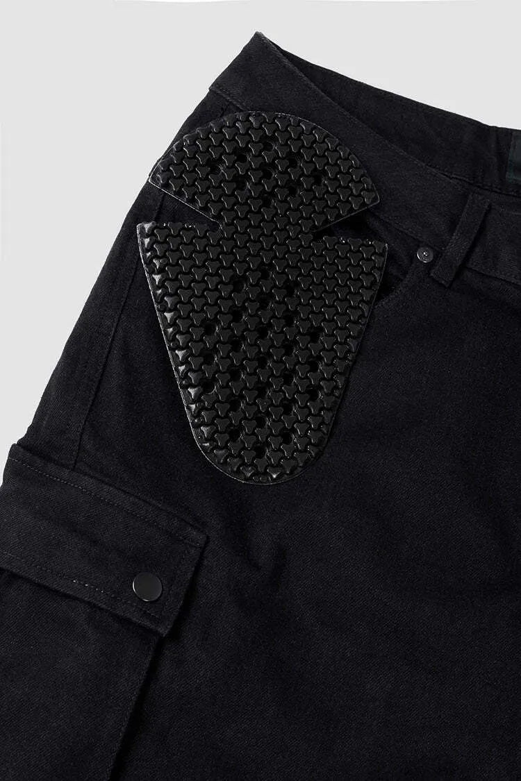 MILA CARGO BLACK – moteriški chino stiliaus „Cordura®“ motociklininkės džinsai