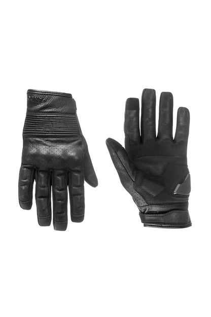 ONYX BLACK – odinės motociklininko pirštinės