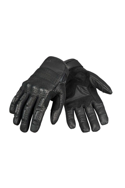 ONYX BLACK 02 – odinės motociklininko pirštinės