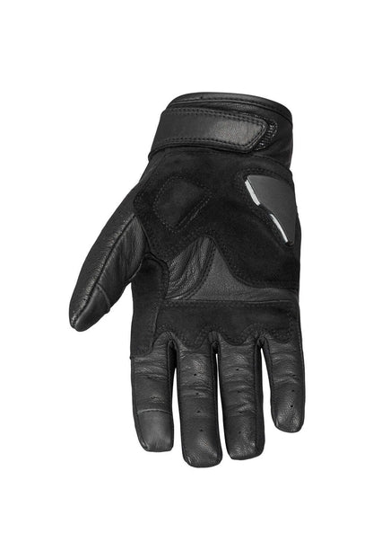 ONYX BLACK 02 – odinės motociklininko pirštinės