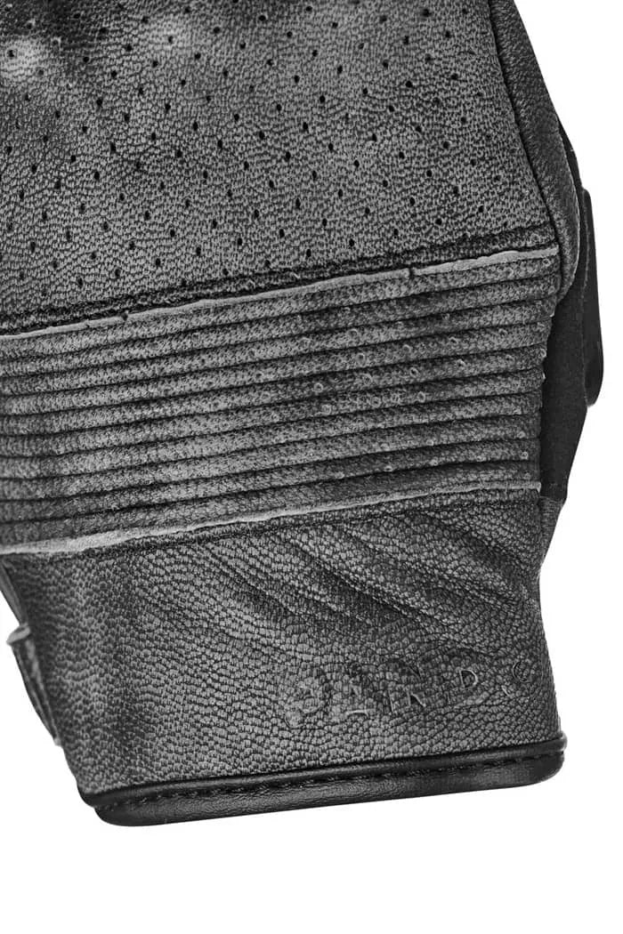 ONYX GREY - Leather Motorcycle Gloves