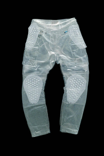 DESERT CARGO BLACK – vyriškos motociklininko kelnės „Cordura®“ chino stiliumi