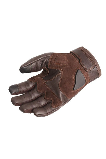 ONYX BROWN – odinės motociklininko pirštinės