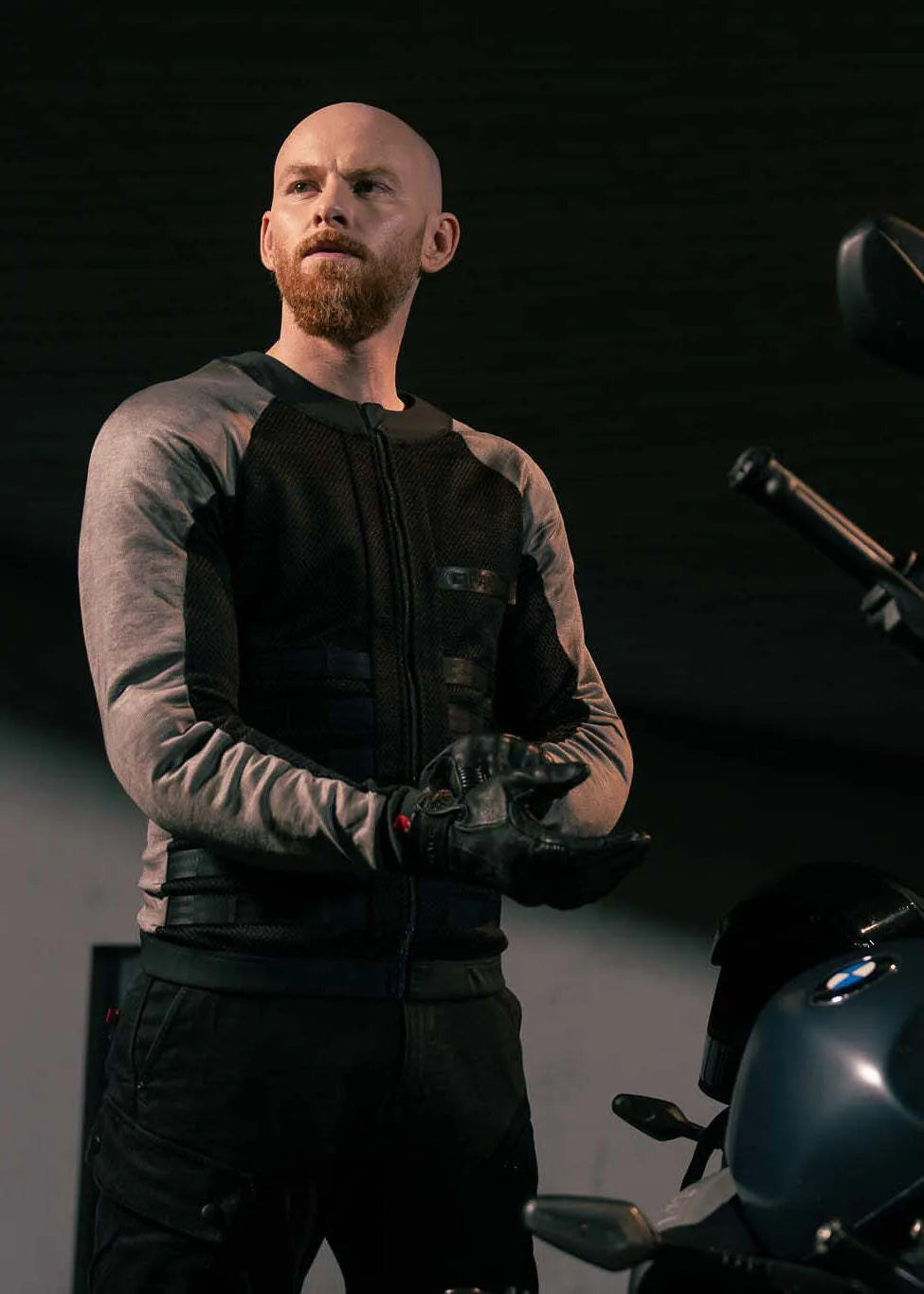 COMMANDO UH GREY - Men’s Light-Weight Motorcycle Jacket