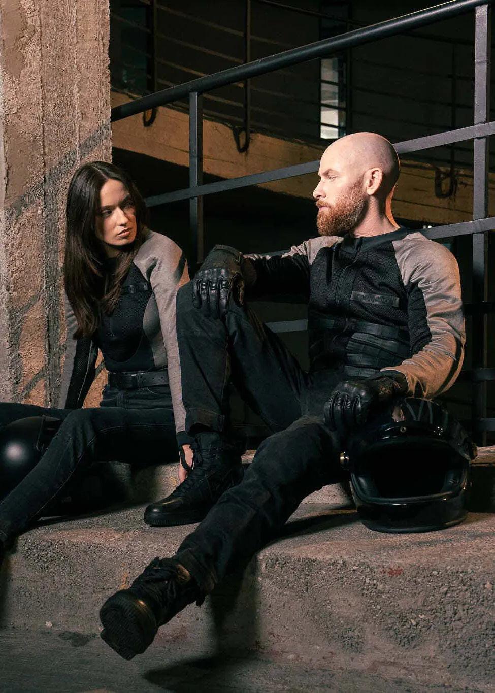 COMMANDO UH GREY - Men’s Light-Weight Motorcycle Jacket