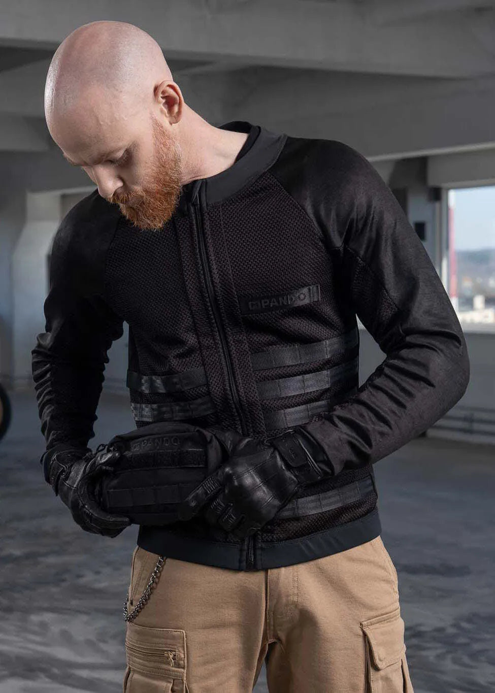POUCH BLACK – tvirtas motociklo krepšelis iš „Cordura®“