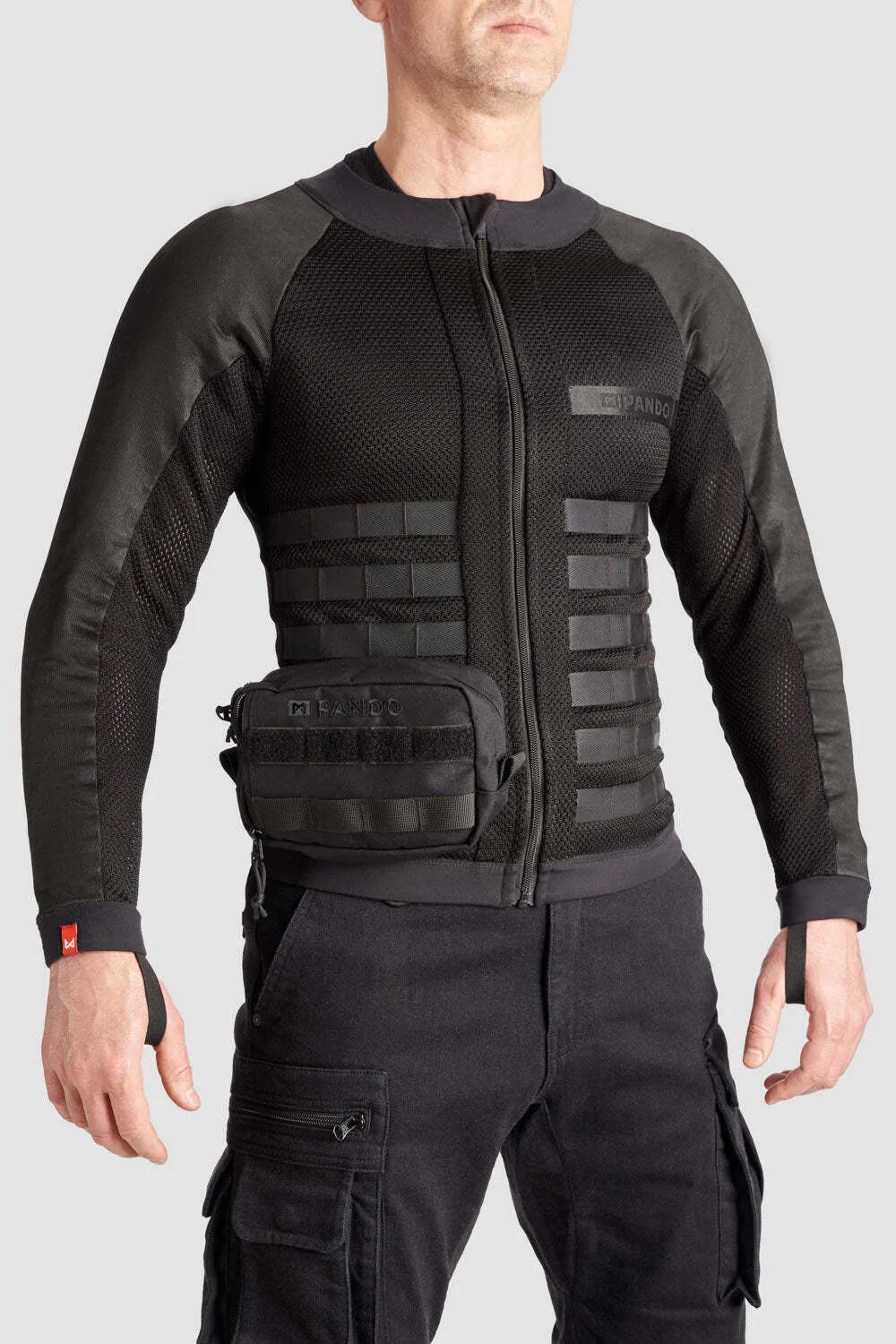 POUCH BLACK – tvirtas motociklo krepšelis iš „Cordura®“