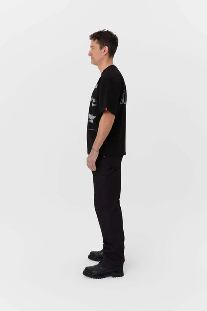 LUKE SILENT GUARDIAN – laisvo silueto marškinėliai motociklininkams, unisex
