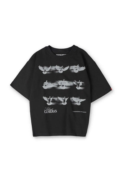 LUKE SILENT GUARDIAN – laisvo silueto marškinėliai motociklininkams, unisex