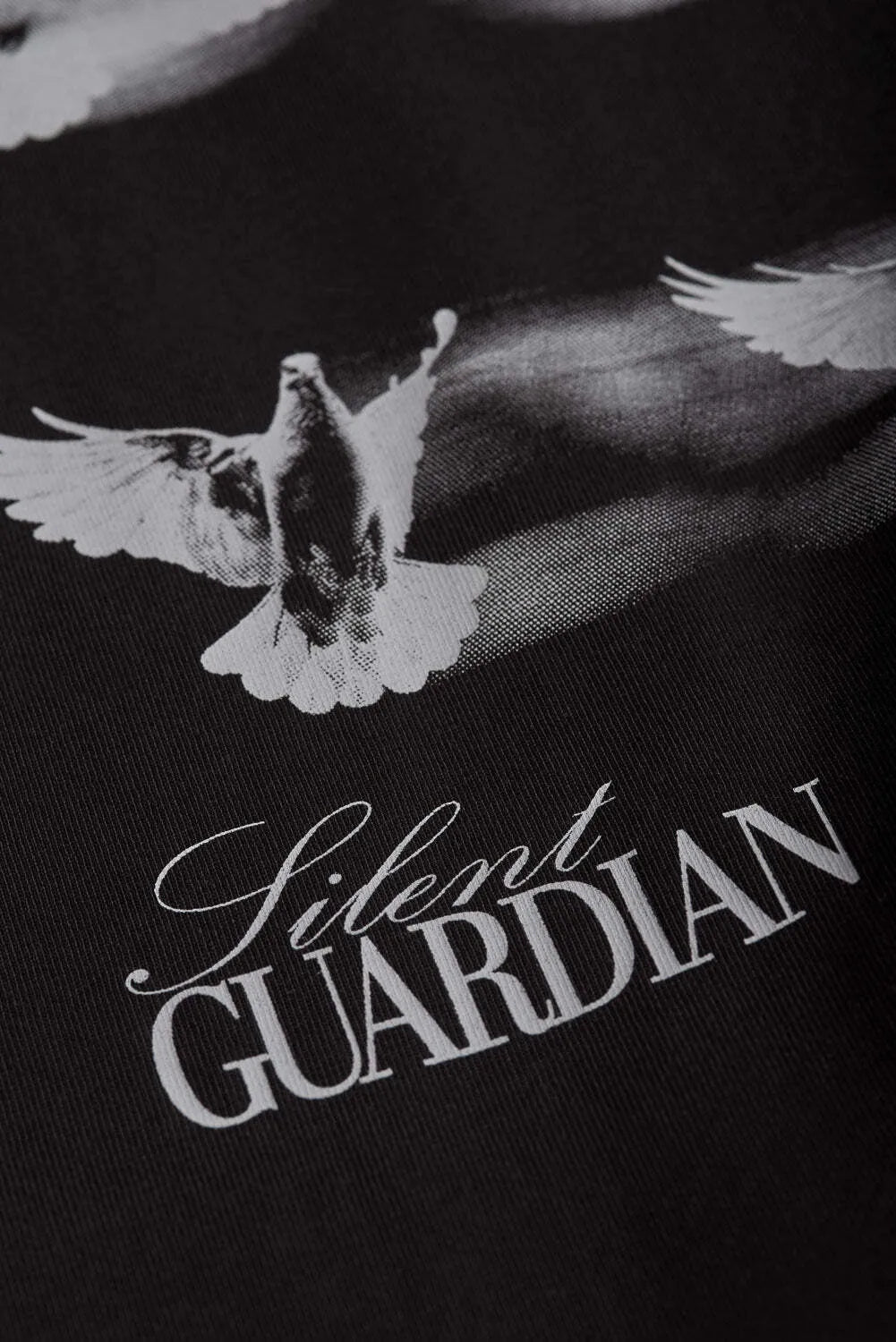 LUKE SILENT GUARDIAN – laisvo silueto marškinėliai motociklininkams, unisex