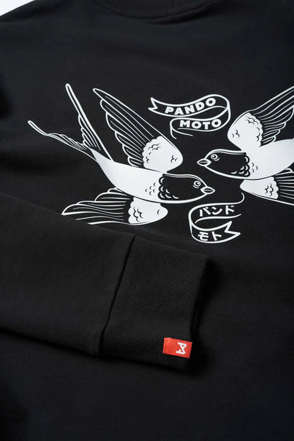TOMMY TOKYO BLACK – Oversized Long sleeve T-shirt, Unisex